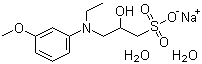 N-乙基-N-(2-羥基-3-磺丙基)-3-甲氧基苯胺鈉二水合物